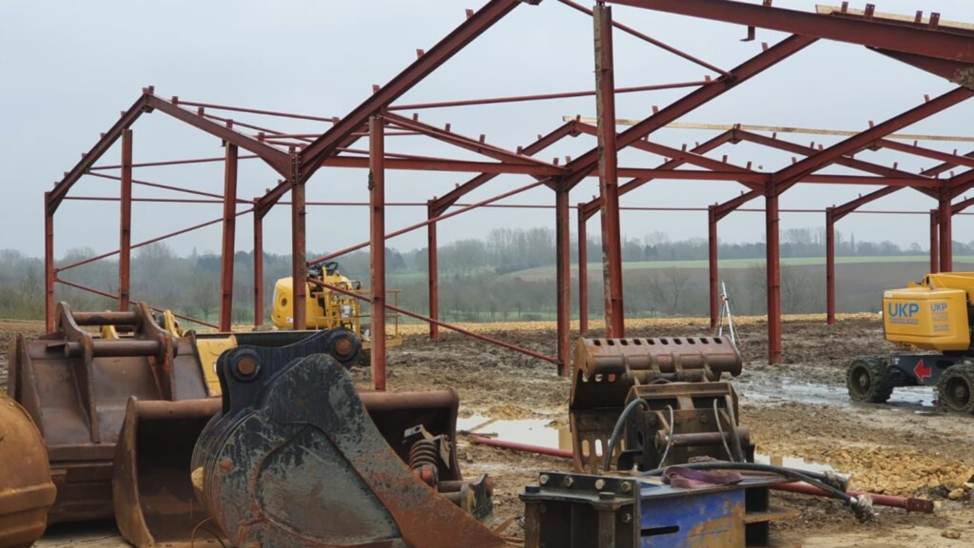 steel construction specialists - pig farm