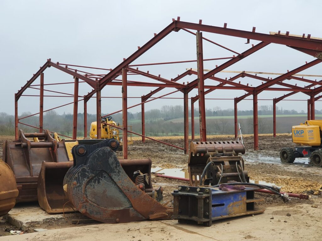 steel construction specialists - pig farm
