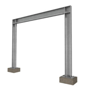 Steel frame